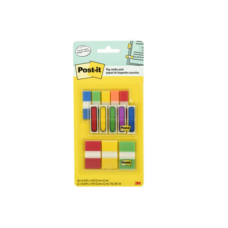 Post-it 260ct Flags Combo Pack - Assorted Colors, 1 of 14