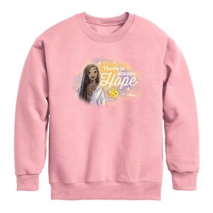 Boys' - Disney - There Is Always Hope Graphic Long Sleeve Fleece Sweatshirt - 1 of 3