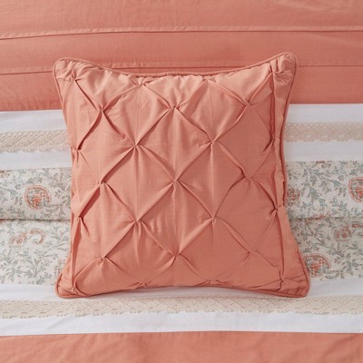 California King Blue Cotton Reversible Comforter Set