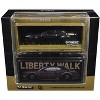 Dodge Challenger SRT Hellcat "LB-WORKS - Liberty Walk" Black Met w/Shipping Container 1/64 Diecast Model Car by Tarmac Works - 4 of 4