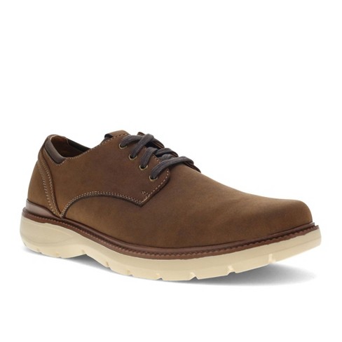 Dockers Mens Rustin Rugged Casual Oxford Shoe, Dark Tan, Size 8