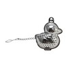 Unique Bargains Tea Infuser Tea Egg Design Infuser Traditional Style Hand Wash Stainless Steel Silver Tone 1Pcs - 3 of 4
