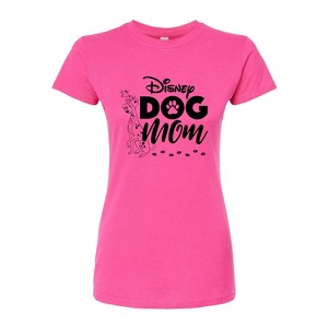 Women's - Disney Classics - Disney Dog Mom Juniors Fitted Graphic T-Shirt - 1 of 3