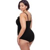 Women's Plus Size Scoop Neck One Piece Swimsuit - Profile By Gottex - 3 of 4