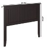 AFI Furnishings Nantucket Full Headboard with Turbo Charger in Espresso - 2 of 4