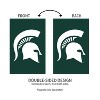 Evergreen NCAA Michigan State University Applique House Flag 28 x 44 Inches Outdoor Decor for Homes and Gardens - 4 of 4