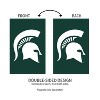 Evergreen NCAA Michigan State University Applique House Flag 28 x 44 Inches Outdoor Decor for Homes and Gardens - image 4 of 4