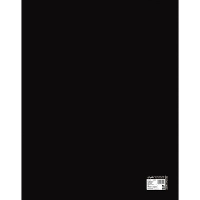 Pacon Poster Board, 22 x 28 Inches, Chalkboard Black, 25 sheets