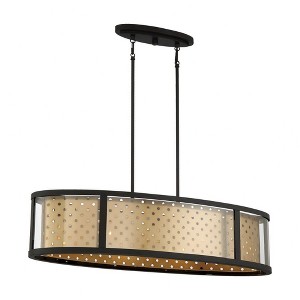 Eurofase Lighting Grado 5 - Light Island Pendant Light in  Gold - 1 of 4