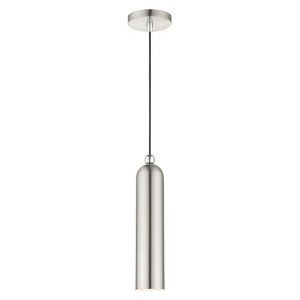 Livex Lighting Ardmore 1 - Light Pendant in  Brushed Nickel - 1 of 1