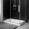 Shower Base with Slip Resistant Textured Surface, Stainless Steel Drain with Hair Catcher,Integrated 3-Sided Flange Protection - 4 of 4
