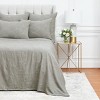 EY Essentials 20" x 26" Elaine Stone Cotton Standard Sham - Machine Washable - 2 of 4