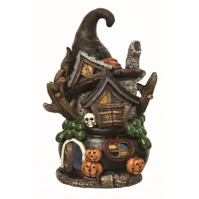 Transpac Resin Multicolor Halloween Light Up Spooky Home Figurine