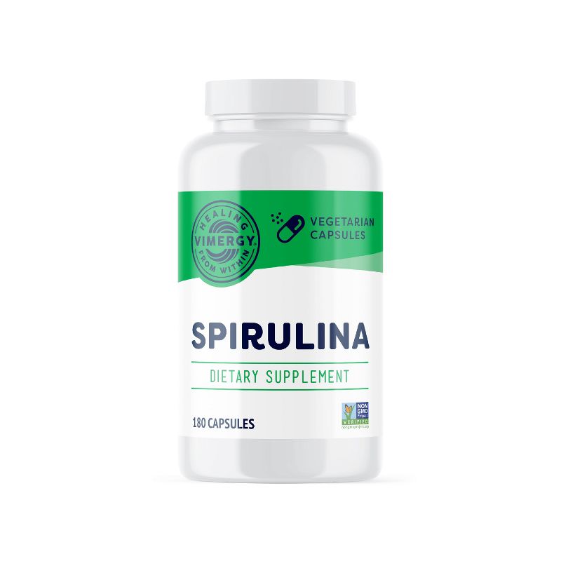 Vimergy Natural Spirulina Capsules – Super Greens Supplement, 4 of 7