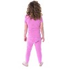 Peppa Pig Toddler Girls Princess Peppa On Unicorn 4 Piece Pajama Set - 3 of 4