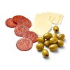 Pepperoni, Sliced Gouda Cheese and Green Olives - 2.7oz - Good & Gather™ - image 2 of 3