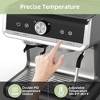 20 Bar Semi-Automatic Espresso Coffee Machine With Grinder & Steamer Wand  & 2.8L Water Tank - 2 of 4