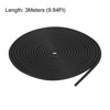 Unique Bargains Solid Foam Rubber Round Soundproof DIY Weather Seal Strip - 3 of 4