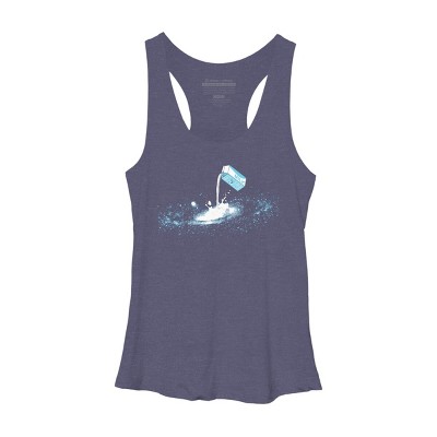 Women's Design By Humans The Milky way By radiomode Racerback Tank Top