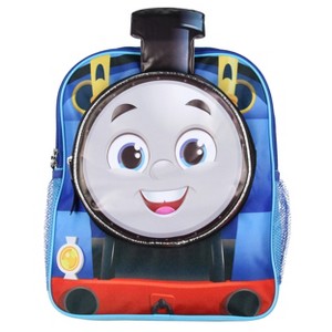 Thomas The Train and Friends 14" Kids School Backpack For Toys w/ 3D Character - 1 of 4