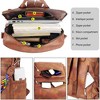 DOMETOUR PU Leather Backpack For Women Convertible Ladies Fashion Casual Large School Shoulder Bags - 3 of 4