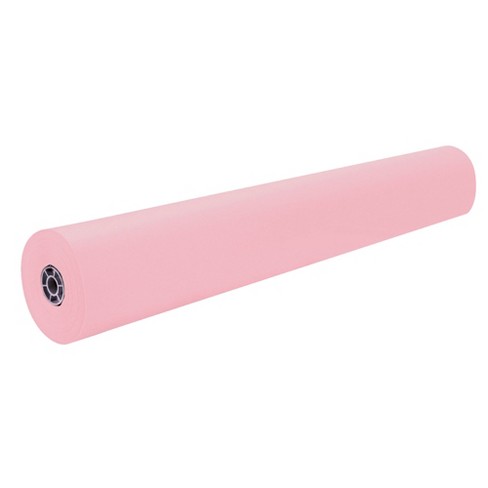 Rainbow Kraft Duo-finish Kraft Paper Roll, 40 Lb, 48 Inches X 200 Feet,  Pink : Target