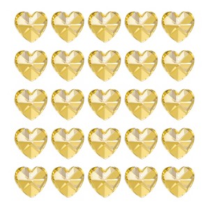 Unique Bargains DIY Lamp Art Craft Decorative Crystal Pendants Heart Beads 30 Pcs - 1 of 4