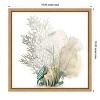 Amanti Art Coral II by Aimee Wilson Canvas Wall Art Print Framed 16 x 16-in. - 4 of 4