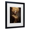 Trademark Fine Art - Siegart  Golden Girl Matted Framed Art - 3 of 4