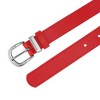 INSPIRE CHIC Women's Fanny Pack Faux Leather Belts with Removable Mini Pouch Small Purse Waist Belt Bag 1 Pc - 3 of 4