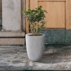 Rosemead Home & Garden Concrete Outdoor Planter Pot Cement Gray 13.78"x13.78"x18.11" - 4 of 4