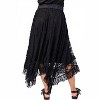 Women's Lace Sharkbite Skirt - Easel - 2 of 2