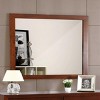 GlasFlength Decorative Wall Mirrors Timeless Mirror Traditional Mirror Warm Mirror Deep Mirror Rectangular Mirror for Living Room, Red, 41"*1"*41" - 2 of 4