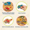 B. toys - Peg Puzzles Peek & Explore - Construction Vehicles & Transport - 2pk - 18pc - 3 of 4