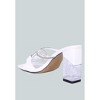 Fineapple Rhinestone Embellished Clear Sandals Women - 3 of 4