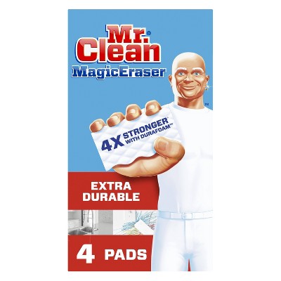 Mr. Clean Magic Eraser Extra Durable, Cleaning Pads with Durafoam - 4ct