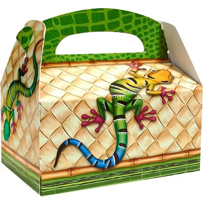 Birthday Express Jungle Birthday Empty Favor Boxes - 4 Pack