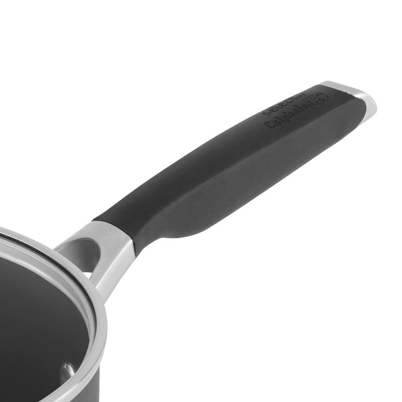 Select by Calphalon 2.5qt Hard-Anodized Non-Stick Saucepan with Cover, 4 of 7