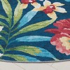 Malibu MBU842 Power Loomed Machine Washable Skid-Resistant Indoor Rugs - Safavieh - 3 of 4