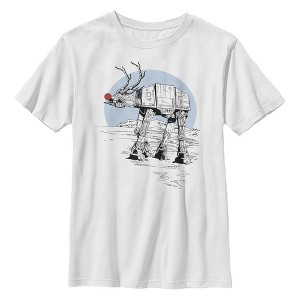 Boy's Star Wars: A New Hope Reindeer ATAT T-Shirt - 1 of 4