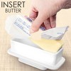 Talisman Designs Butter Keeper - Store and Serve Full Sticks Using French Butter Crock Method, Ceramic - 3 of 4