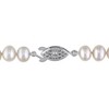 EVERLY JEWELRY | Sterling Silver 6.5-7mm Cultured Freshwater Pearl Strand Necklace, 18" - 3 of 4