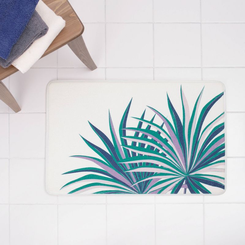 Oversize Palm Bath Rug - Allure Home Creations, 3 of 5