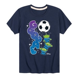 Boys' - Toy Story - Aliens Soccer Goal Short Sleeve Graphic T-Shirt - 1 of 4