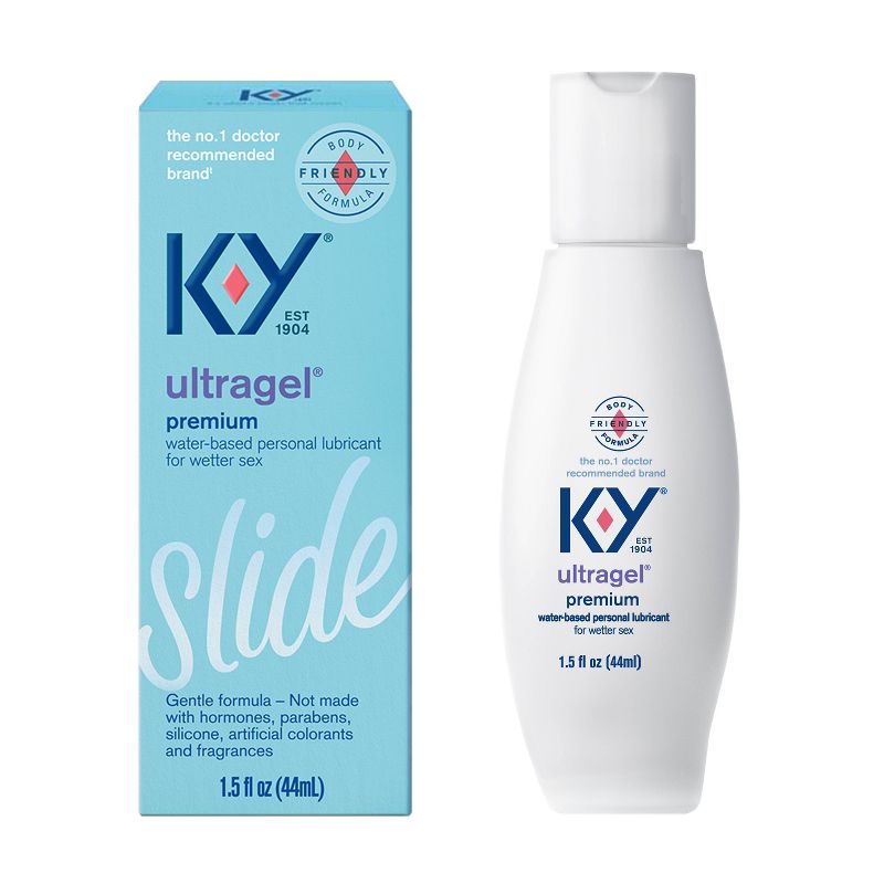 K-Y Ultragel No Fragrance Added Personal Lube - 1.5 fl oz, 1 of 6