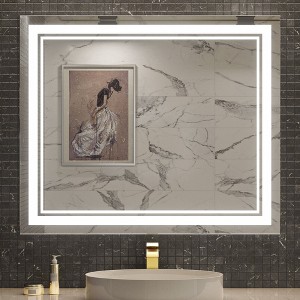 Keonjinn LED Front Light Bathroom Vanity Wall Mirror, Anti-Fog, Dimmable - 1 of 4