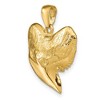 Black Bow Jewelry 14k Yellow Gold 3D Shark Tooth Pendant - 4 of 4