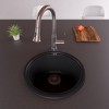 ALFI Brushed Nickel Gooseneck Pull Down Kitchen Faucet - 2 of 4