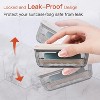 Aoibox Leakproof Travel Soap Holder Dish, Portable Soap Case for Shower, Gym, Dorm, Bathroom, Camping Essentials, Khaki - 3 of 4