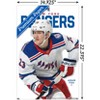 Trends International NHL New York Rangers - Adam Fox Feature Series 23 Unframed Wall Poster Prints - 3 of 4